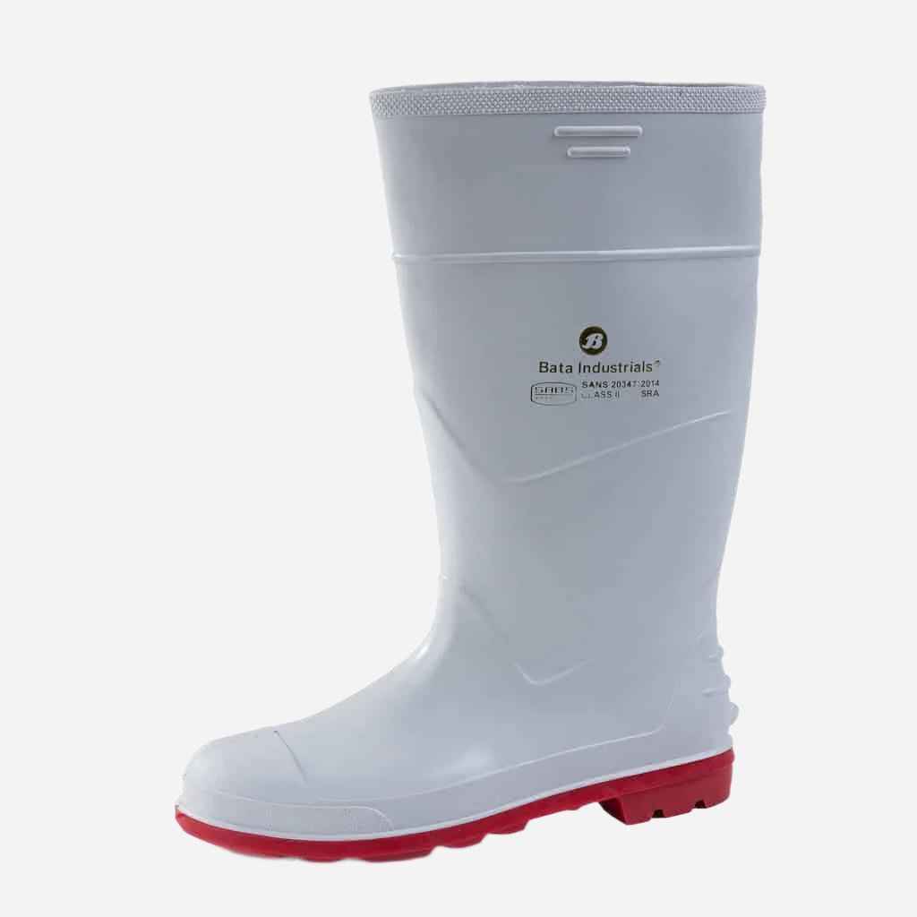 BATA INDUSTRIES JOBBER PVC GUMBOOT - WHITE - Procon Marketing (Pty) Ltd