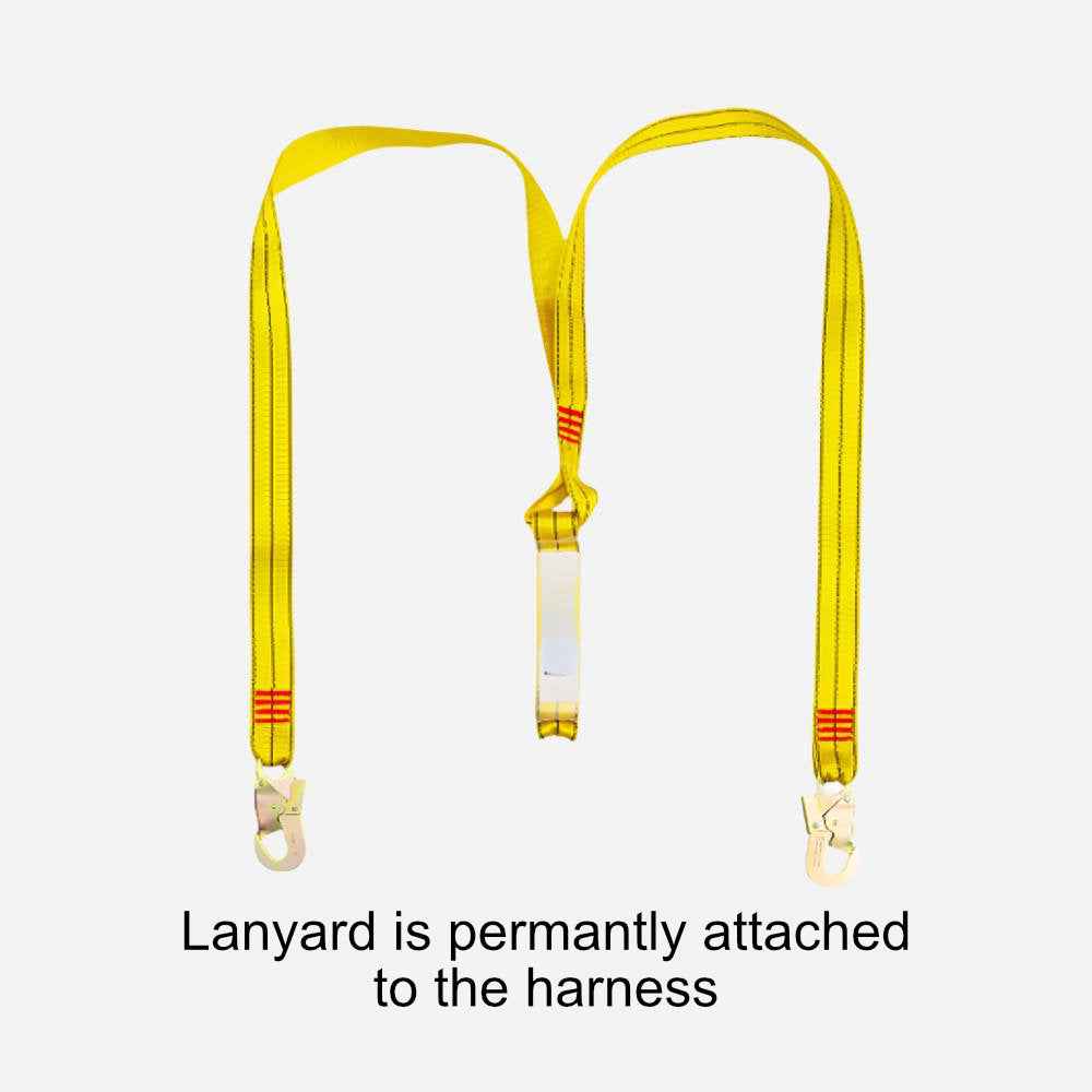 GRANGE BASIC 2-POINT WAIST-SUPPORT HARNESS SCAFF-HOOK LANYARD - Procon Marketing (Pty) Ltd