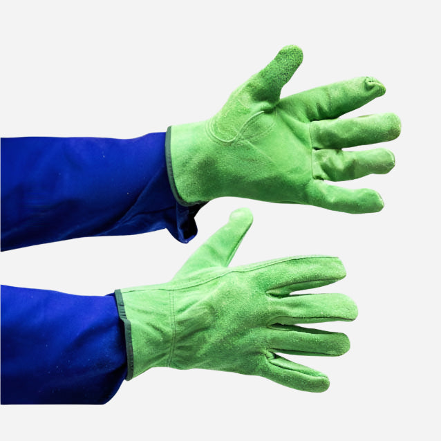 GRANGE VIP LEATHER GLOVE - GREEN - Procon Marketing (Pty) Ltd