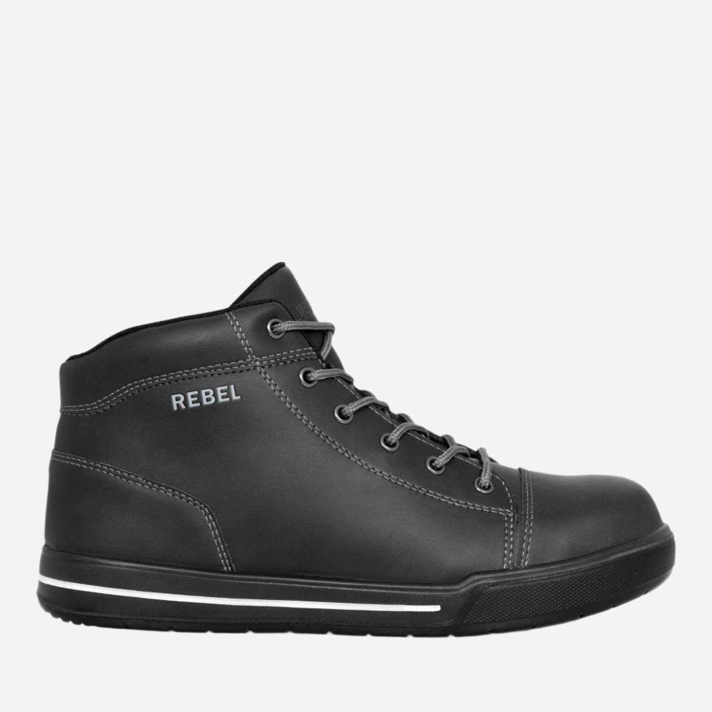 REBEL HI-TOP SAFETY BOOT - BLACK - Procon Marketing (Pty) Ltd