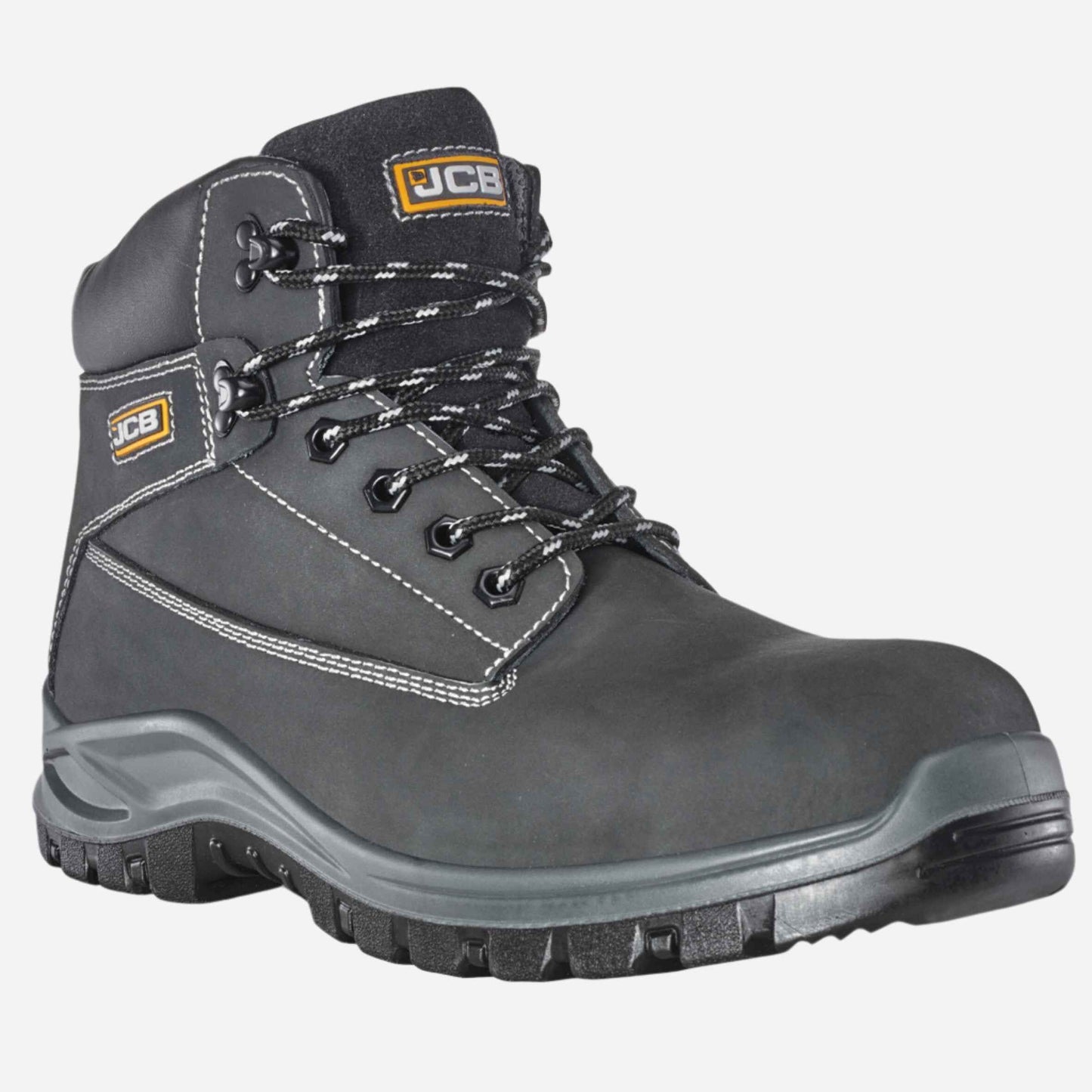 JCB HOLTON HIKER BLACK NUBUCK LEATHER - Procon Marketing (Pty) Ltd