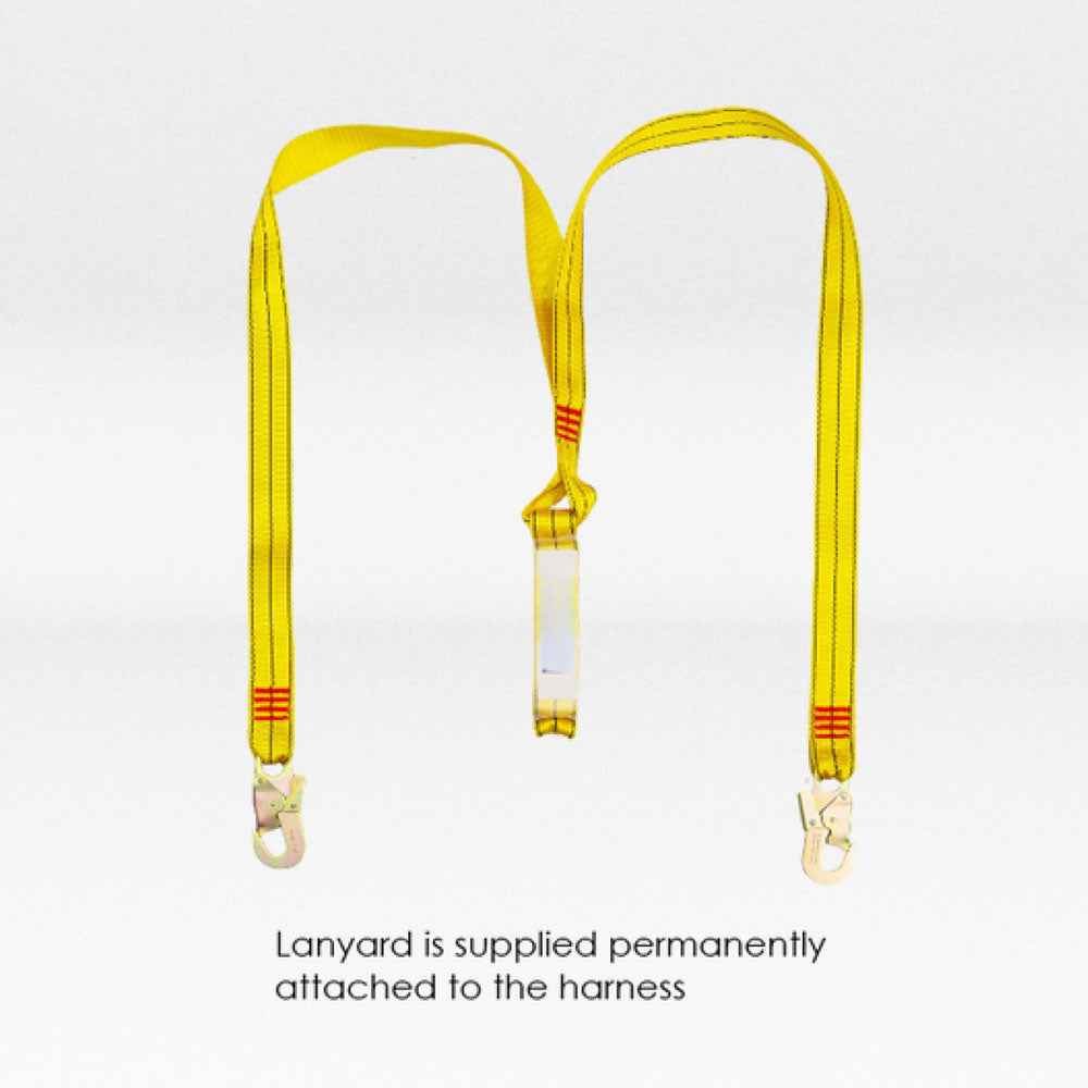 GRANGE BASIC 2-POINT HARNESS SNAP-HOOK LANYARD - Procon Marketing (Pty) Ltd
