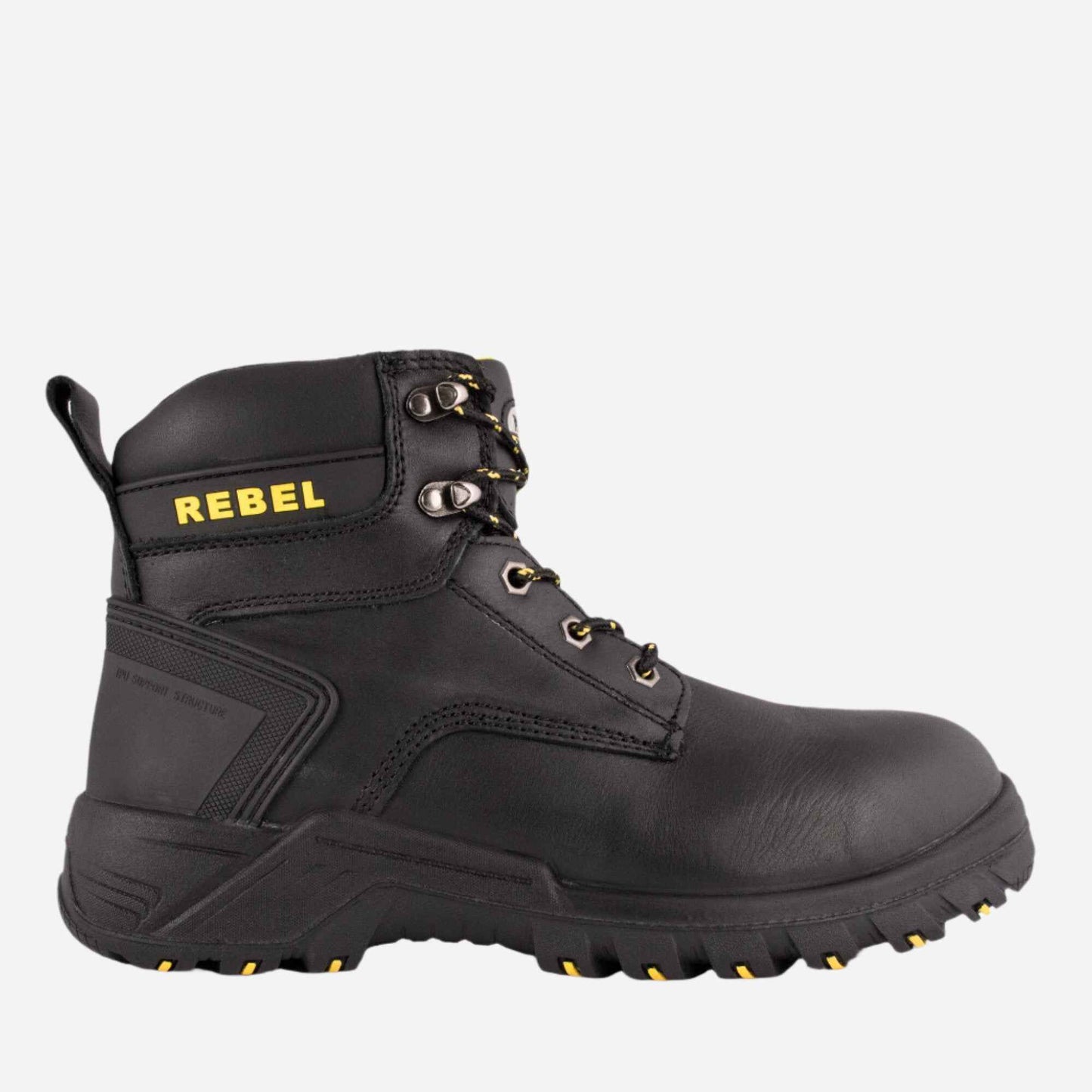 REBEL HAVOC SAFETY BOOT - BLACK - Procon Marketing (Pty) Ltd