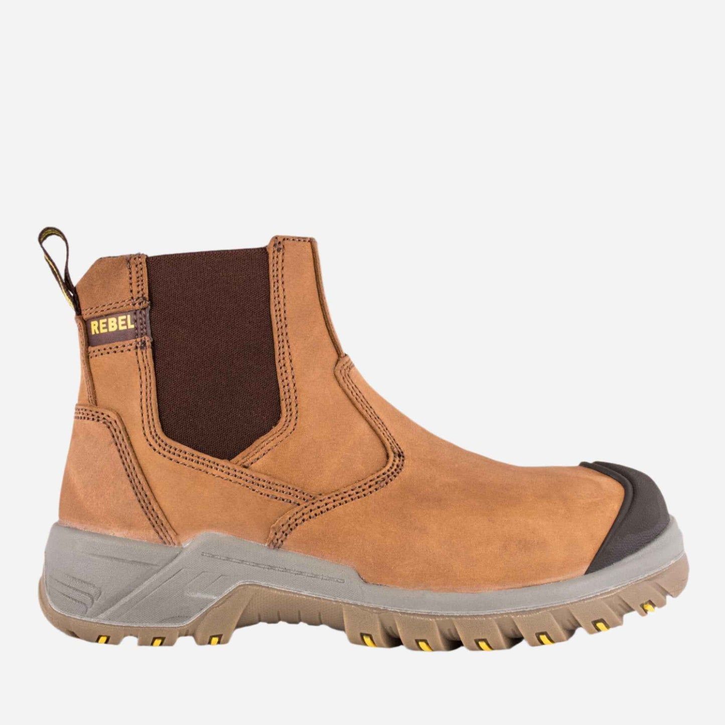 REBEL CRAZY HORSE CHELSEA BOOT - TAN - Procon Marketing (Pty) Ltd