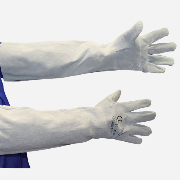 GRANGE CHROME LEATHER GLOVE - SHOULDER LENGTH - Procon Marketing (Pty) Ltd