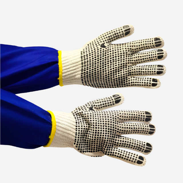GRANGE COTTON POLKA-DOT GRIP GLOVE - KNITWRIST - Procon Marketing (Pty) Ltd