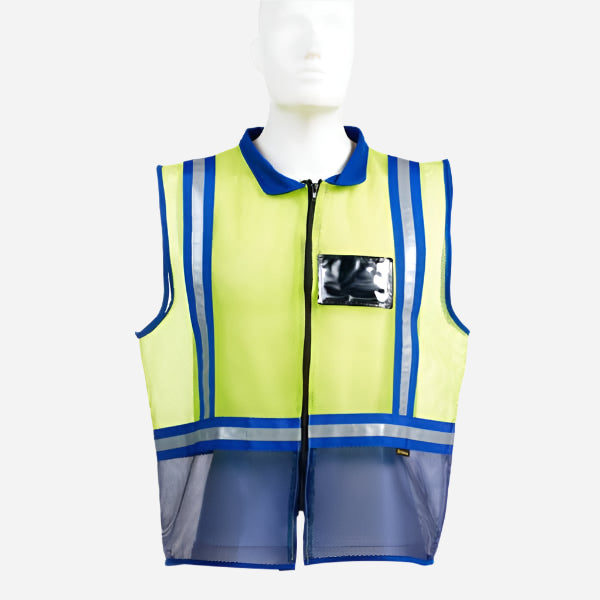 DROMEX TWO-TONE MESH REFLECTIVE VEST