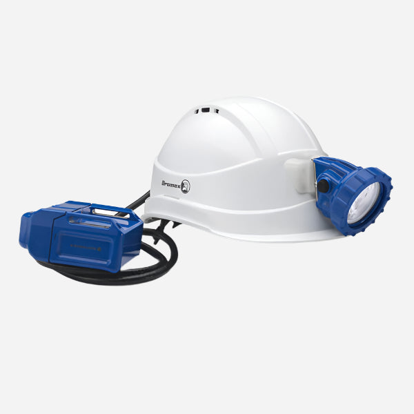DROMEX HARD-HAT WITH LAMP MOUNT