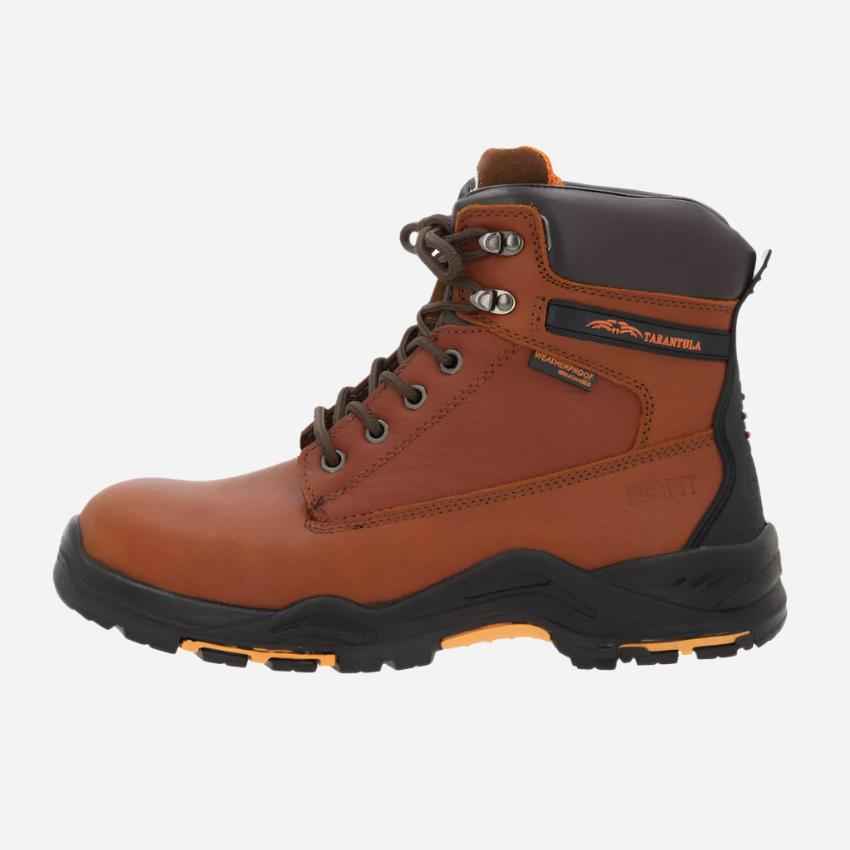 PRO-FIT TARANTULA WEATHERPROOF SAFETY BOOT - BROWN - Procon Marketing (Pty) Ltd
